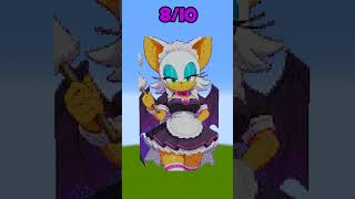 AMY Rose EPIC Pixel ART! 🥰😁😎 #shorts