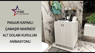 Çamaşır Makinesi Dolabı Montaj Videosu