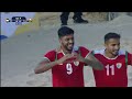 waff beach soccer day 1 ksa 2022 اليوم الاول من بطولة اتحاد غرب آسيا للكرة الشاطئية السعودية