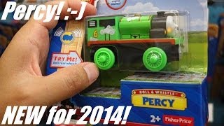 Roll \u0026 Whistle Percy Wooden Railway - Thomas \u0026 Friends