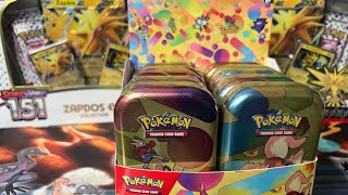 600 Subscribers So Let's Find A $600 Charizard (Full 151 Mini Tin Display)