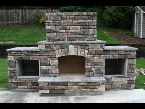 DIY - Building an outdoor fireplace DIY - Building an outdoor fireplace