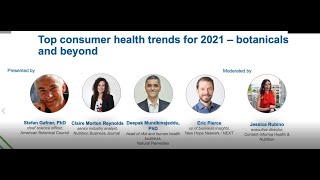 Top consumer health trends for 2021 — Botanicals and Beyond with AHPA and NBJ*