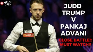 Pankaj Advani snooker counter clearance against Judd trump!!! Welsh open snooker