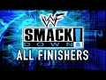 WWF Smackdown! ALL FINISHERS!