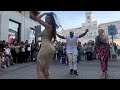 Peruana se roba el show bailando SALSA 🔥 BACHATA DOMINICANA