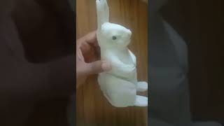 UNBELIEVABLE | Making rabbit from FIZZ bottle | #shorts #artwork