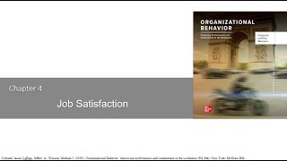 Chapter 4: Job Satisfaction