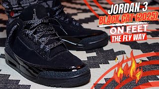 JORDAN 3 BLACK CAT (2025). THE PERFECT WORKING MAN'S SNEAKER 😂