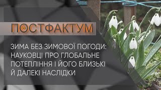 Зима без зимової погоди: науковці про глобальне потепління і його близькі й далекі наслідки