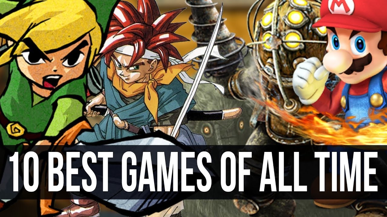 Top Ten Games Of All Time - YouTube