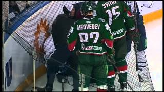 KHL dirtiest hit ever by Panin / Панин возмутительно фолит на Мерли