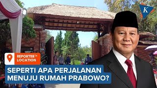 Menyusuri Perjalanan Menuju Kediaman Prabowo di Hambalang