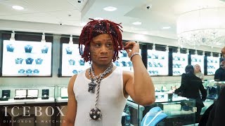 Trippie Redd Shops For a NEW Rolex at ICEBOX!!! #shorts