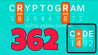 CRYPTOGRAM 362