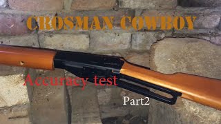 Crosman Marlin/Sheridan Cowboy accuracy test Part 2 (shooting a pencil at 15 yards)