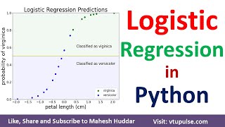 How to implement Logistic Regression in Python using skLearn machine learning by Mahesh Huddar