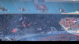 VIRAGE CLUB AFRICAIN AMBIANCE MATCH CA VS ob (23/02/2025)🔴⚪️🔴