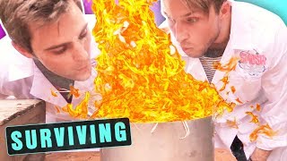 SURVIVING w/ SCIENCE! (Smosh Lab)