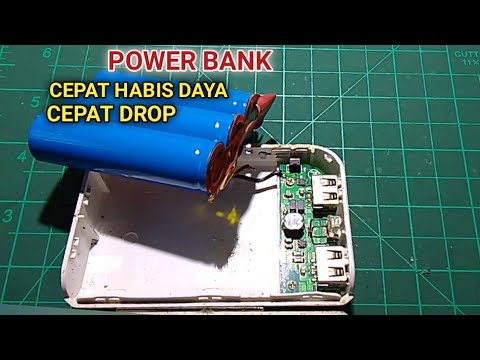 Cara Memperbaiki Power Bank Cepat Habis Daya Dan Cepet Drop - YouTube