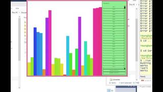 Insert bubble sort visualizer Pascal