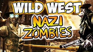 Call of Duty - "WILD WEST" - FIND THE SECRET CRYPT ROOM! Custom Zombies PC Mod | Chaos