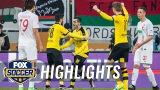 Mkhitaryan levels for Dortmund just before the break | 2015-16 Bundesliga Highlights