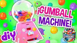 DIY How TO Make a GUMBALL MACHINE Money Operated at Home - Crafts & Decor