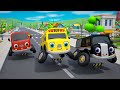 Wheels On The Bus Go To Town | Nursery Rhymes & Kids Songs - Baby Car Songs TV