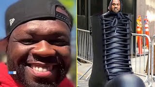 50 Cent Clowning Kanye West And Laughs At His Giant XXL Boots 'I Don't Think About Kanye's Boots'