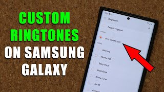 How to Set ANY Song as Custom Ringtone on your Samsung Galaxy Smartphone