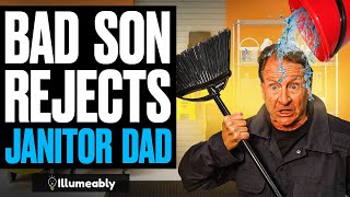 Bad Son REJECTS Janitor Dad, He Lives To Regret It | Illumeably