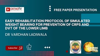 Easy Rehabilitation protocol of Simulated weight bearing for prevention  - Dr Vardhan Ladiwala