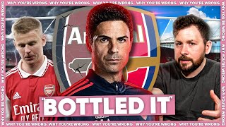 Have Arsenal ACTUALLY Bottled The League?