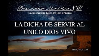 Presentación Apostólica Naasón Joaquín - Tepic Nayarit- 05/11/2017 -La dicha de Servir al Unico Dios