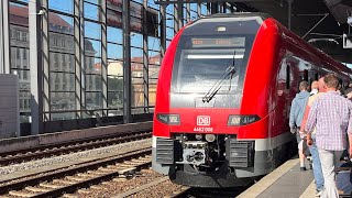 Der neue Franken-Thüringen-Express in Erfurt Hbf direkt am 09. Juni 2024