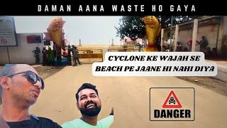 MUMBAI TO DAMAN ROAD TRIP || ROAD TRIP BY CNG CAR || DAMAN CLOSED DUE TO BIPARJOY CYCLONE #daman