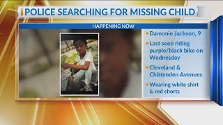 Columbus police searching for 9-year-old boy