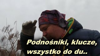 Podnośniki, klucze, wszystko do du.. - U Polaka na Krymie dzień kolejny