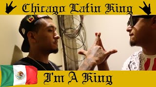 GHOST "IM A KING 👑" [CHICAGO LATIN KINGS GANG DRILL] Chicano Mexican Trap & Rap Little Village 2024