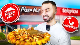 PIZZA HUT VS TELEPIZZA QUAL A MELHOR?