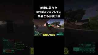 【BF2042】SVKはコソコソしてる馬鹿どもが使うゴ○武器【PS5バン】