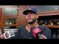 hear what starter freddy peralta had to say about being pulled after 4 innings