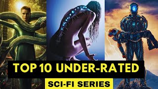 Top 10 Amazing Underrated Sci-fi TV Series on Netflix, prime video, apple tv+, HBO max, hulu