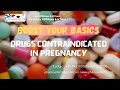 GPAT/NIPER : Boost Your Basics - DRUGS CONTRAINDICATED IN PREGNANCY || PHARMAELITE || +91-8433830815