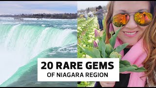 TORONTO TO NIAGARA ROAD TRIP, 20 RARE/UNIQUE SPOTS THAT WILL WOW YOU!