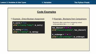 Variables & Type Conversion in Python - Lesson 3 Part II