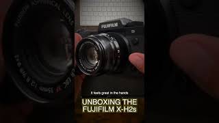 Unboxing the FUJIFILM X-H2s