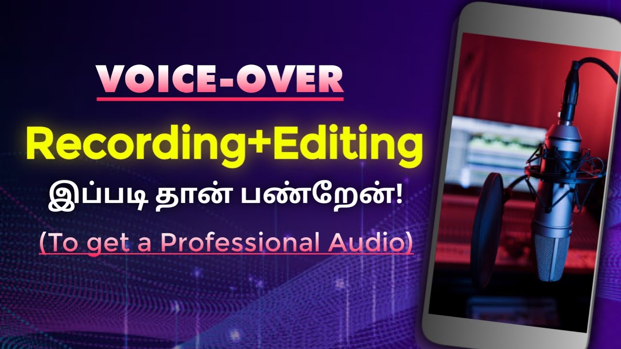 How To Voice Over Videos Beginners Guide Youtube