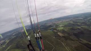 Gleitschirmfliegen im Sauerland - Thermik fliegen in Wenholthausen